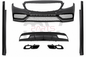 Body Kit Mercedes C W205 (2014 a 2018) Look C63 Carrinha