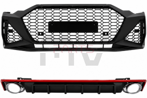 Body Kit Audi A6 C8 4K (2018 a 2022) Look Rs6