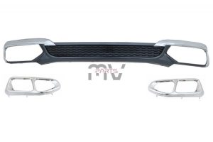 Difusor com Ponteiras Bmw Série 7 G11 G12 (2015 a 2019)