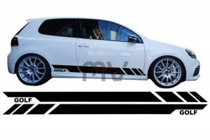 Autocolantes Laterais VW Golf 5 6 7 GTI