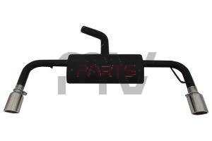 Panela de Escape e Ponteiras VW Golf 6 (2008 a 2012) Look GTI