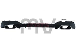 Difusor com Ponteiras Bmw Série 3 G20 G28 G21 (2018 a 2022) Look M340i M
