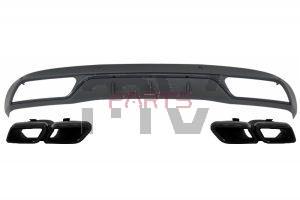 Difusor com Ponteiras Mercedes C W205 Carro / Carrinha (2014 a 2018) Standard