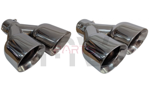 Conjunto de Ponteiras de Escape Bmw Duplas