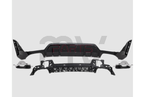 Difusor com Ponteiras Bmw Série 3 G20 G28 G21 (2022) Look M340i M