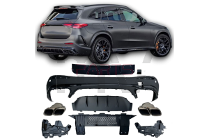 Difusor com Ponteiras Mercedes GLC X254 SUV (2023 em diante)