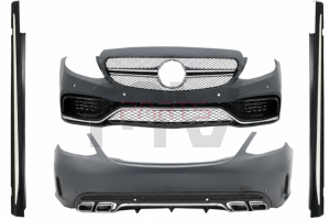 Body Kit Mercedes C W205 Sedan (2014 a 2018) Look C63